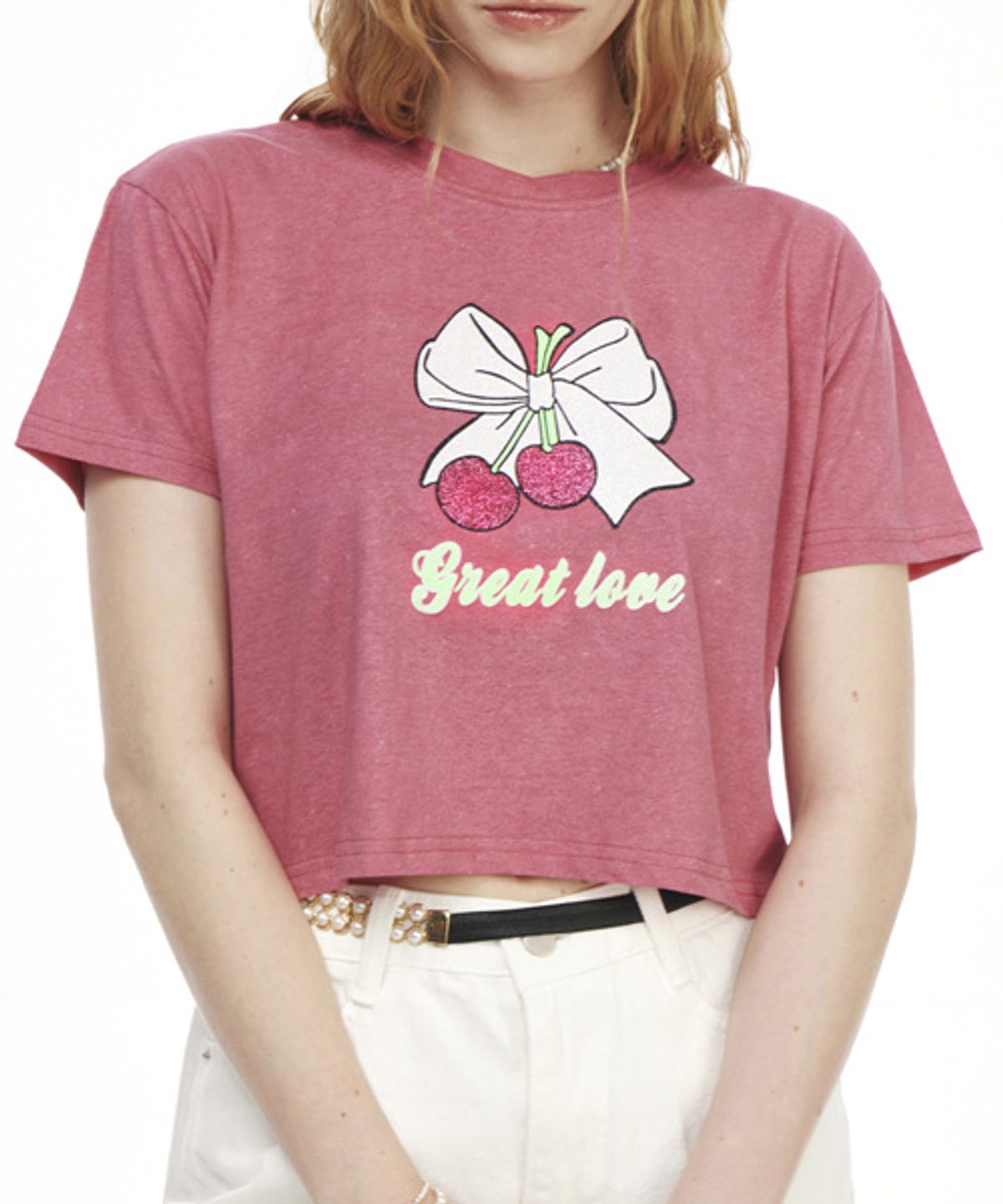 그레이티스트(THE GREATEST) Cherry Tee Pink