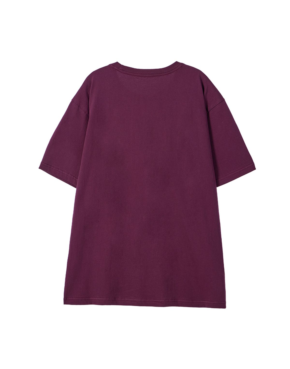 메이킷투(MAKEITTO) [MAKE] CREW NECK TEE_WINE