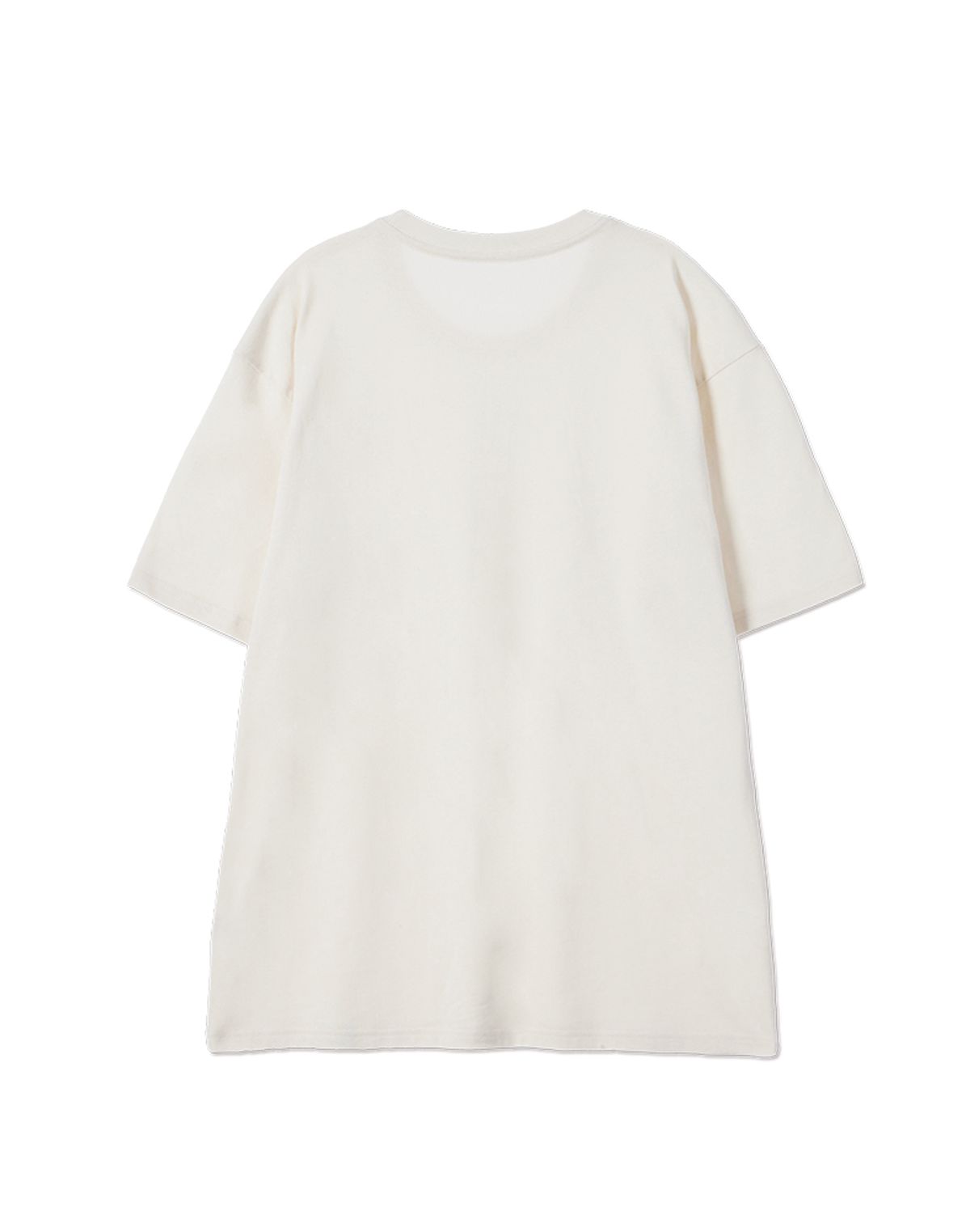 메이킷투(MAKEITTO) [SEOUL] CREW NECK TEE_CREAM
