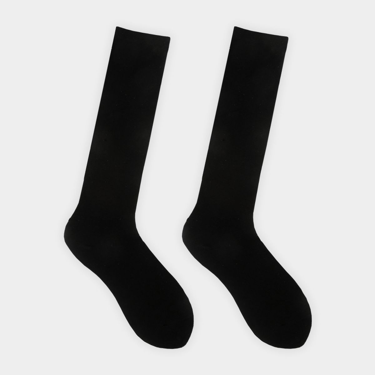 삭스에이(SOCKSA) [2PACK] 베이직 무지 순면 니삭스 니하이 스타킹 6색상