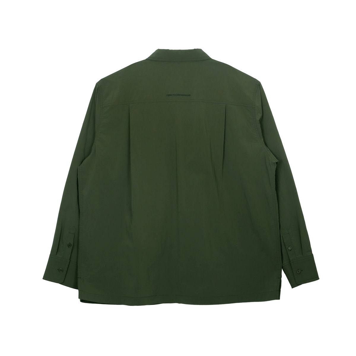 스포츠 일러스트레이티드(SPORTS ILLUSTRATED) TENNIS OVERFIT WOVEN SHIRT (KHAKI)