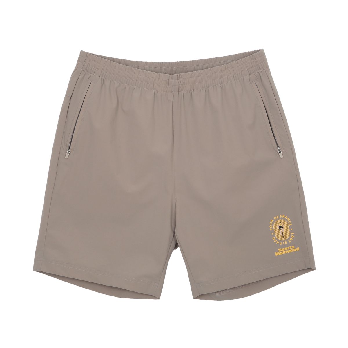 스포츠 일러스트레이티드(SPORTS ILLUSTRATED) CYCLING WOVEN HALF PANTS (LIGHT BEIGE)
