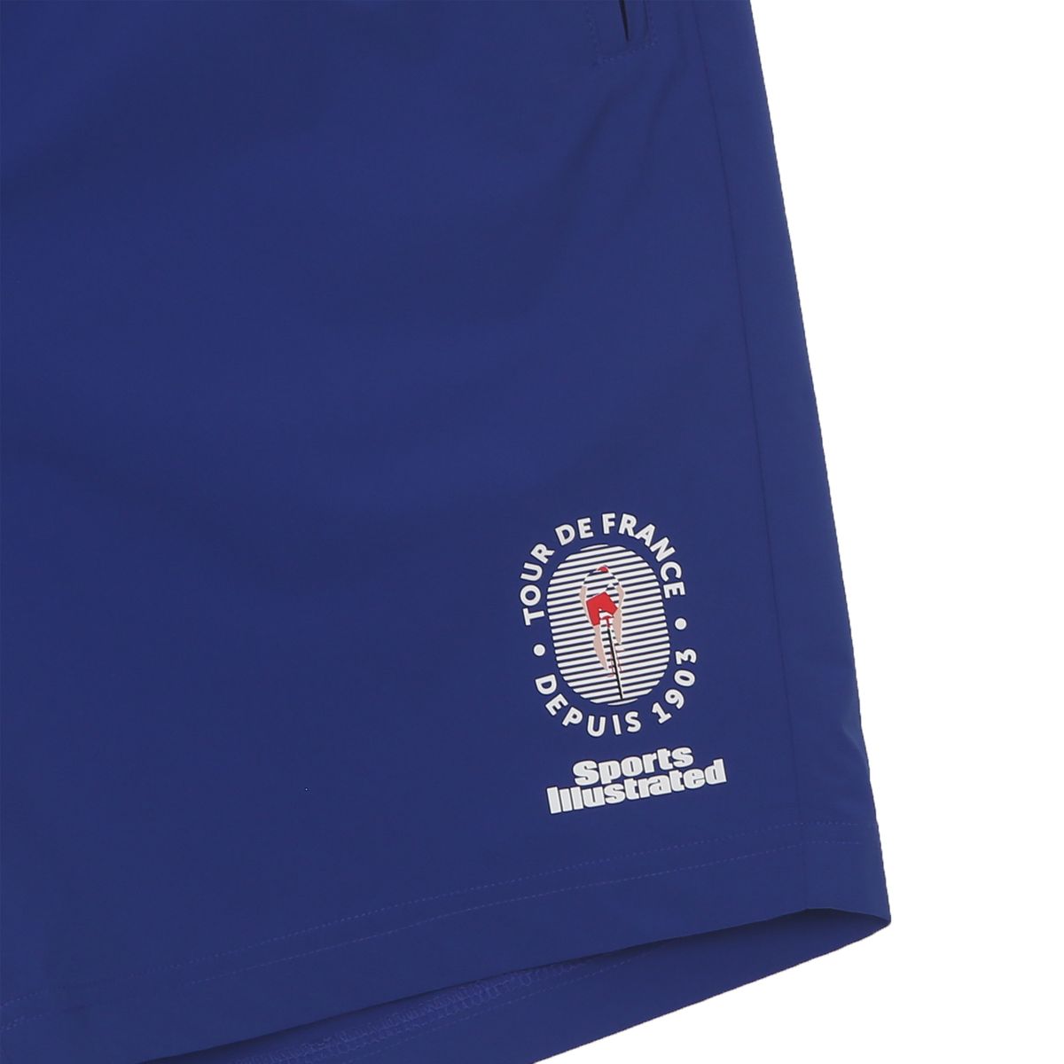 스포츠 일러스트레이티드(SPORTS ILLUSTRATED) CYCLING WOVEN HALF PANTS (BLUE)