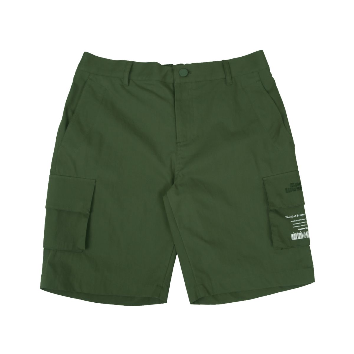 스포츠 일러스트레이티드(SPORTS ILLUSTRATED) CYCLING WOVEN SIDE POCKET HALF PANTS (DARK KHAKI)