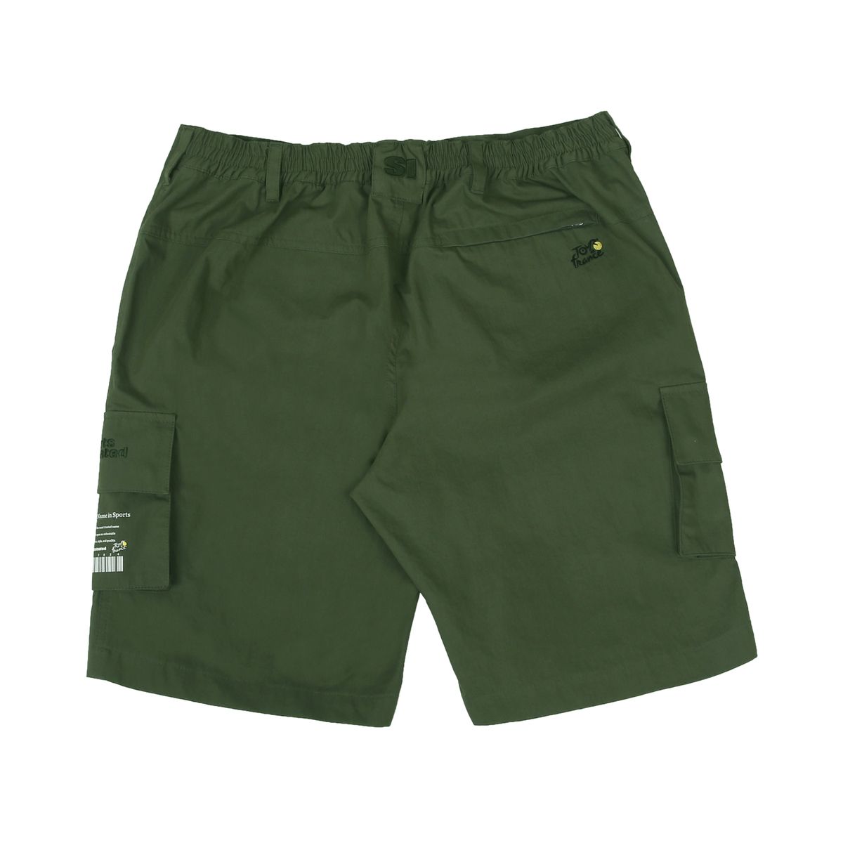 스포츠 일러스트레이티드(SPORTS ILLUSTRATED) CYCLING WOVEN SIDE POCKET HALF PANTS (DARK KHAKI)