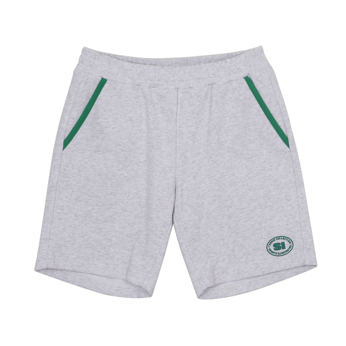 스포츠 일러스트레이티드(SPORTS ILLUSTRATED) TENNIS SWEAT HALF PANTS (MELANGE GREY)
