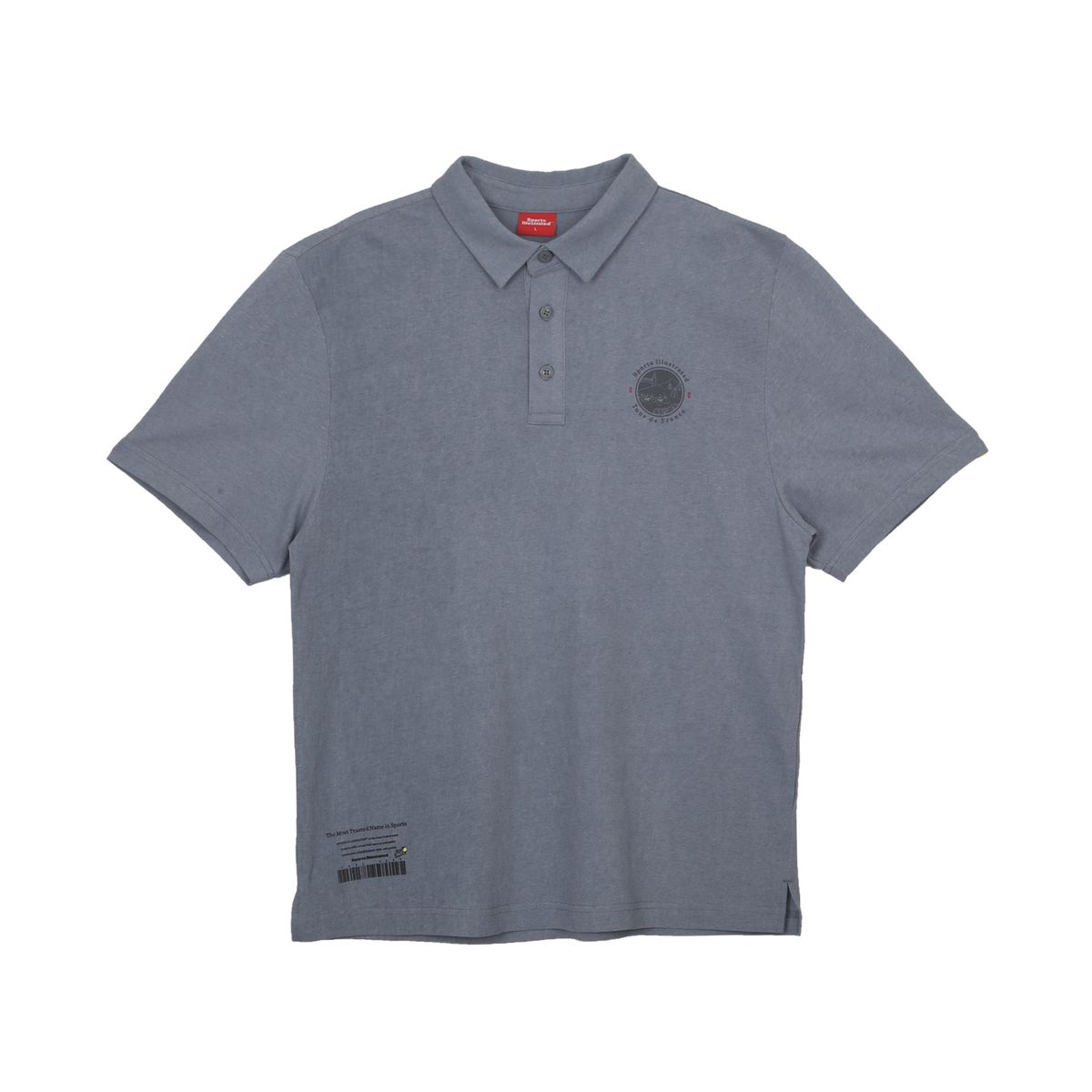 스포츠 일러스트레이티드(SPORTS ILLUSTRATED) CYCLING HALF SLEEVE COLLARED T-SHIRT (DARK SKYBLUE)