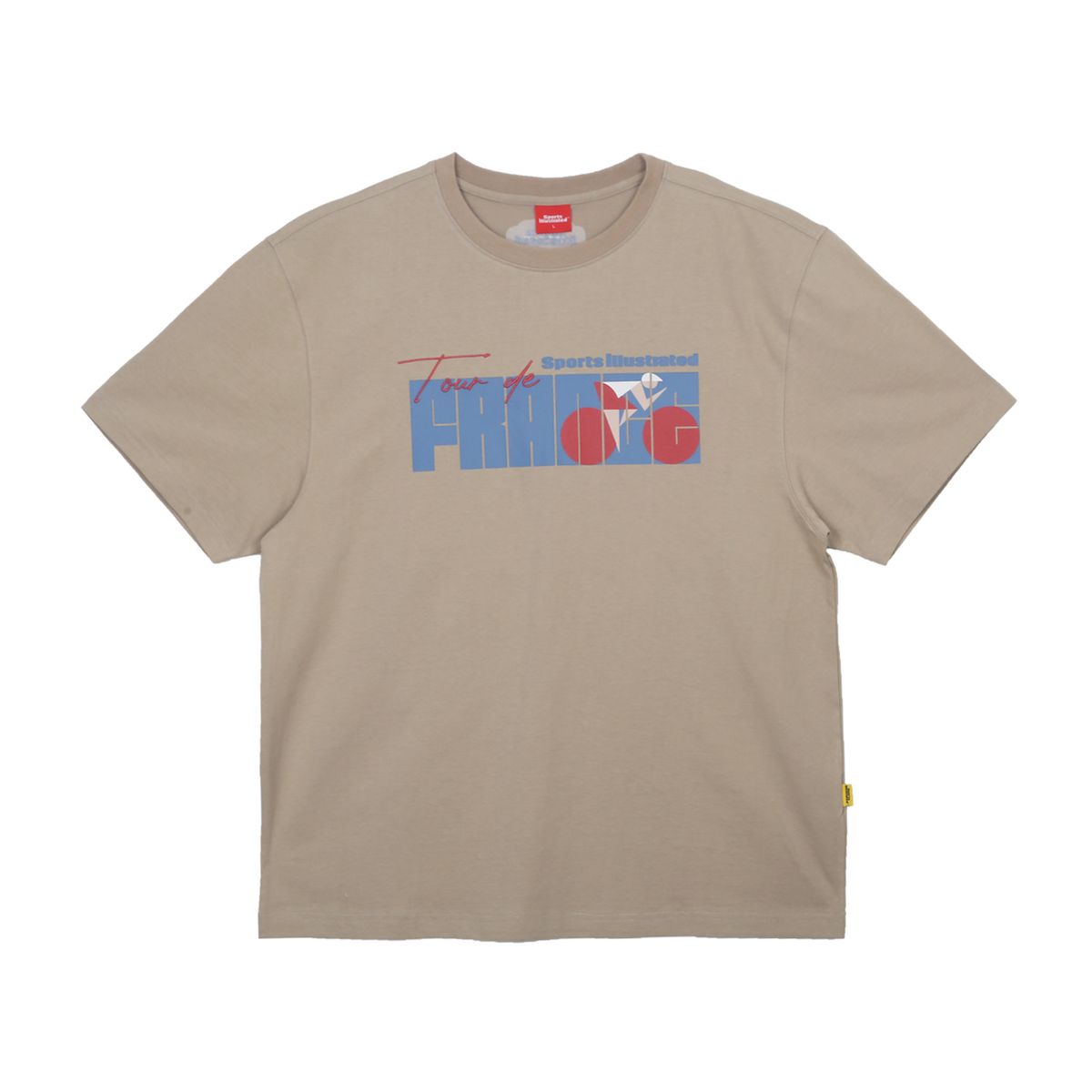 스포츠 일러스트레이티드(SPORTS ILLUSTRATED) CYCLING FRANCE HALF SLEEVE (LIGHT BEIGE)