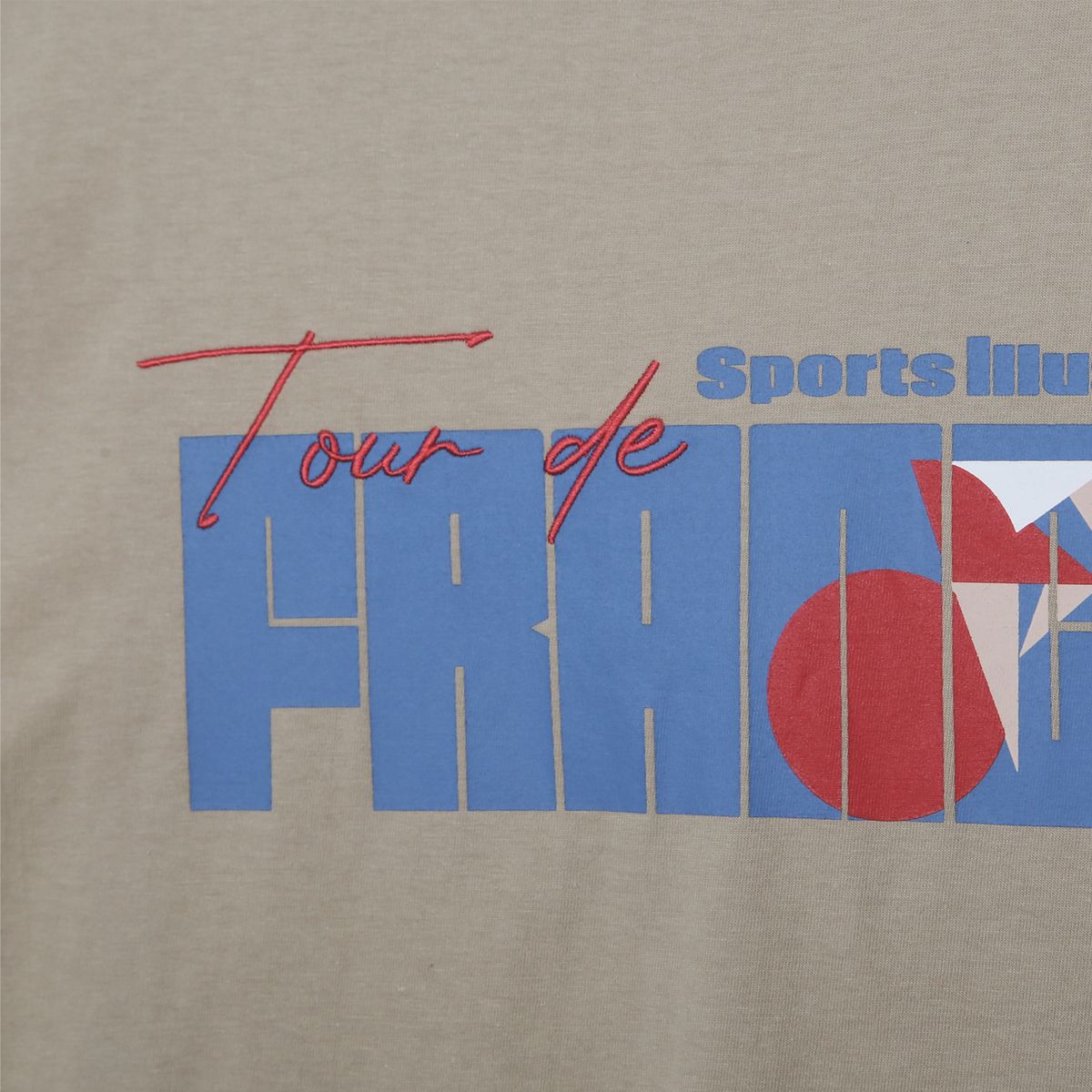 스포츠 일러스트레이티드(SPORTS ILLUSTRATED) CYCLING FRANCE HALF SLEEVE (LIGHT BEIGE)