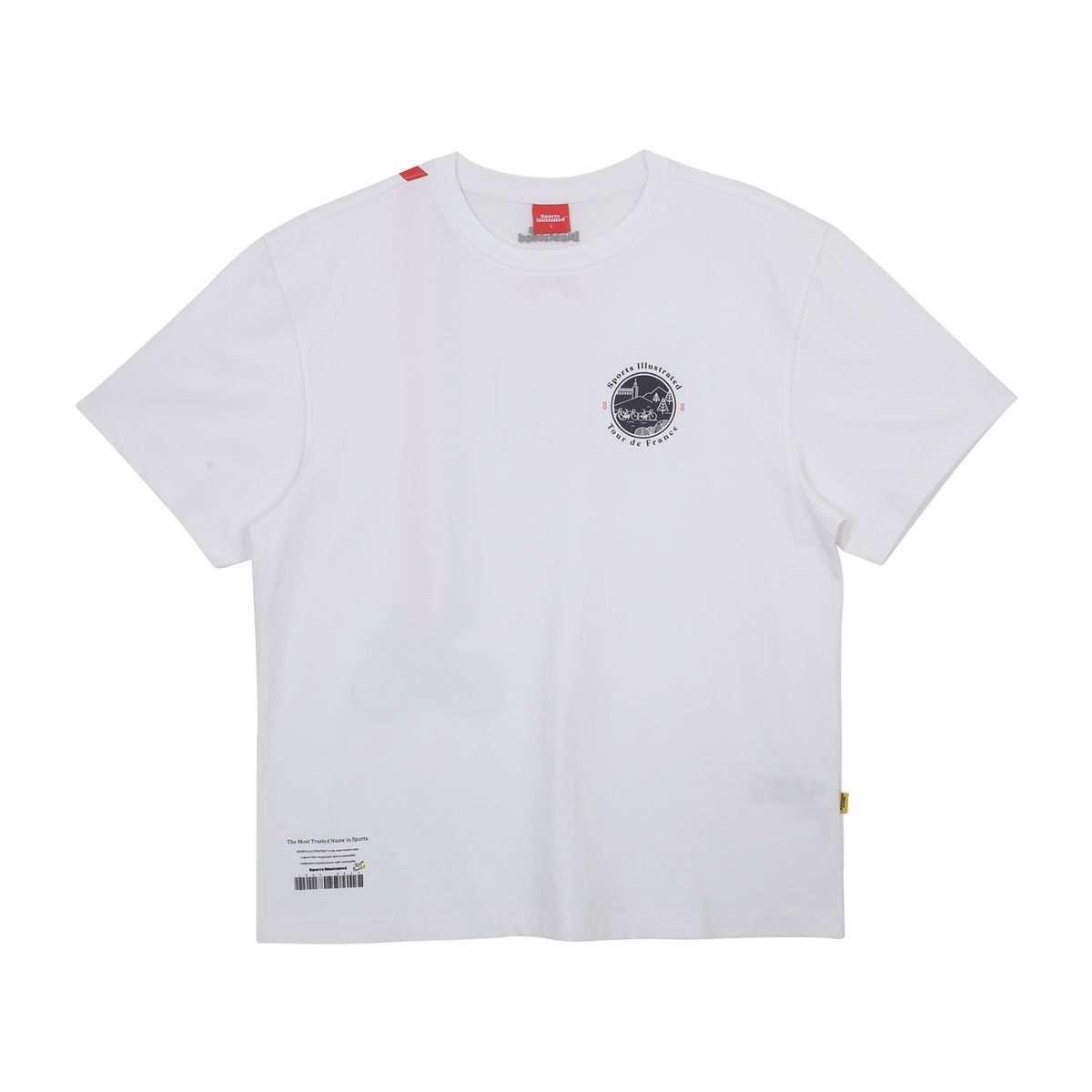 스포츠 일러스트레이티드(SPORTS ILLUSTRATED) CYCLING LOGO HALF SLEEVE (WHITE)