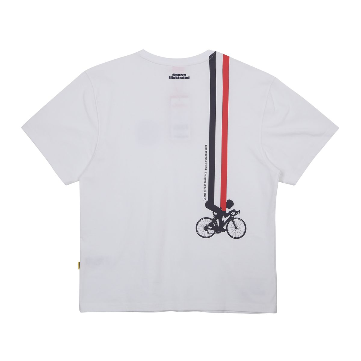 스포츠 일러스트레이티드(SPORTS ILLUSTRATED) CYCLING LOGO HALF SLEEVE (WHITE)
