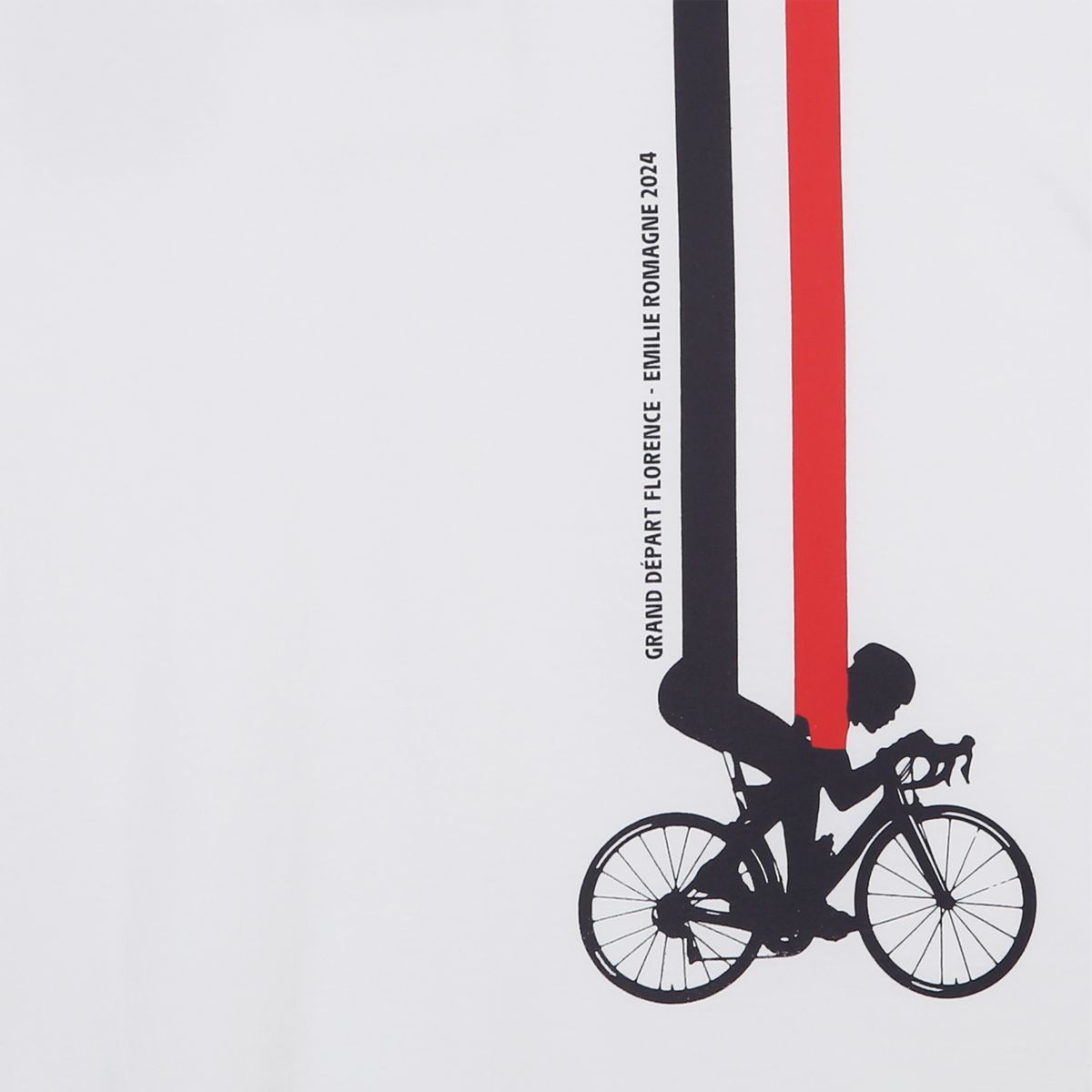 스포츠 일러스트레이티드(SPORTS ILLUSTRATED) CYCLING LOGO HALF SLEEVE (WHITE)
