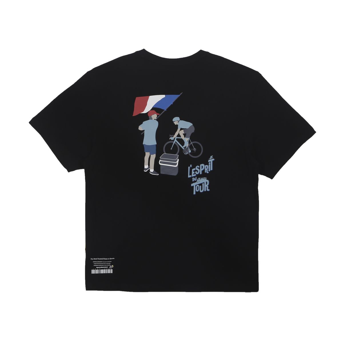스포츠 일러스트레이티드(SPORTS ILLUSTRATED) CYCLING LESPRIT DU TOUR HALF SLEEVE (BLACK)