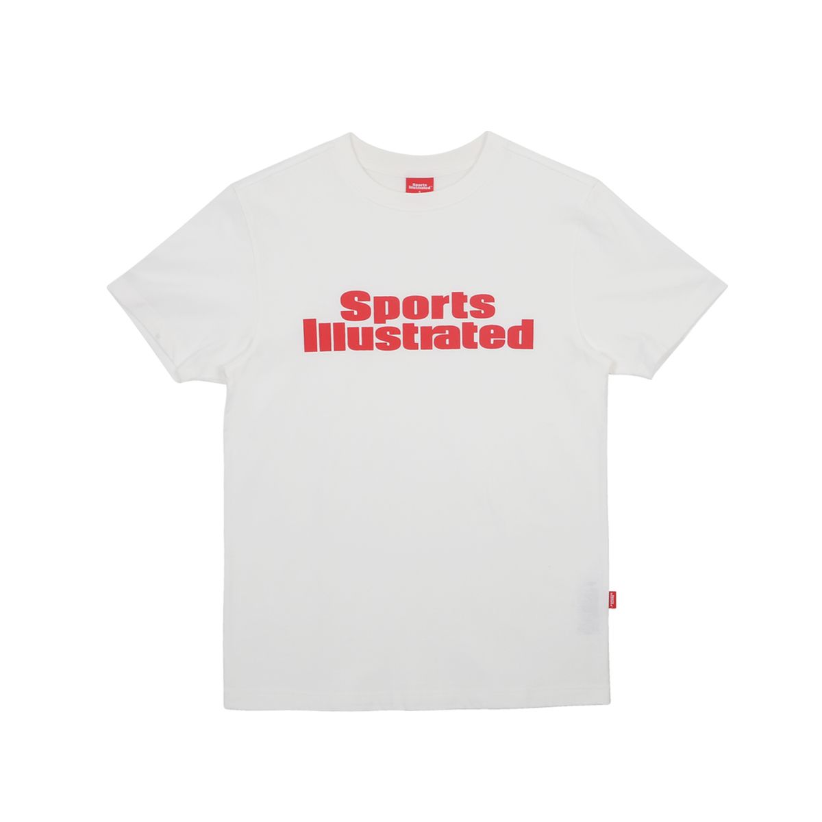 스포츠 일러스트레이티드(SPORTS ILLUSTRATED) Sports Illustrated™ STACKED LOGO HALF SLEEVE (WHITE)