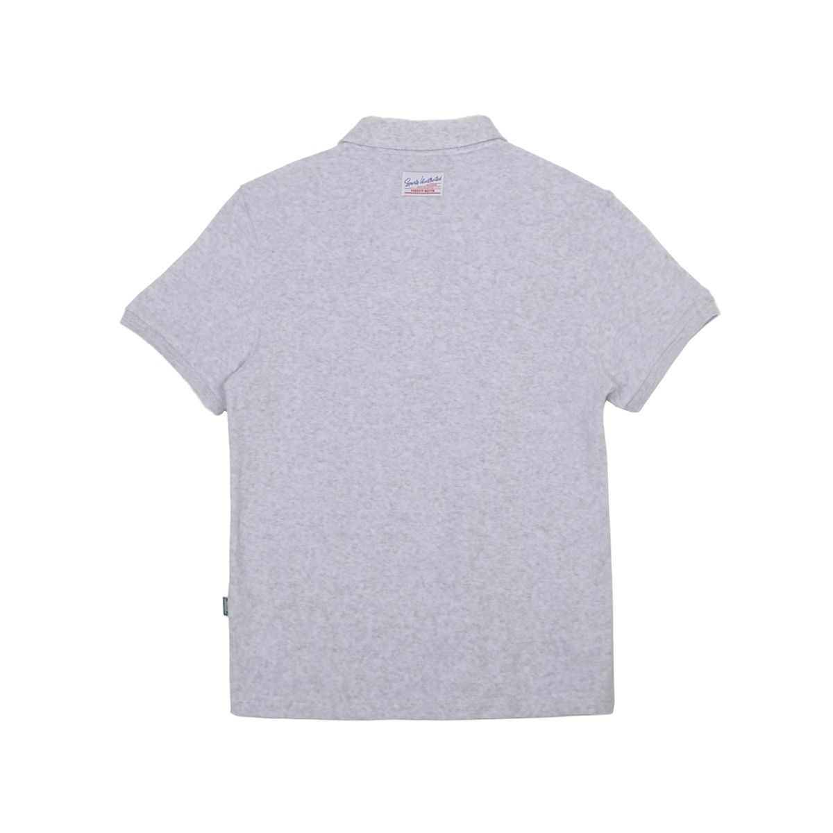 스포츠 일러스트레이티드(SPORTS ILLUSTRATED) TENNIS HALF SLEEVE COLLARED T-SHIRT (MELANGE GREY)