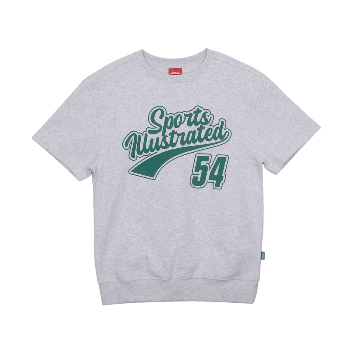 스포츠 일러스트레이티드(SPORTS ILLUSTRATED) TENNIS SWEAT HALF SLEEVE (MELANGE GREY)