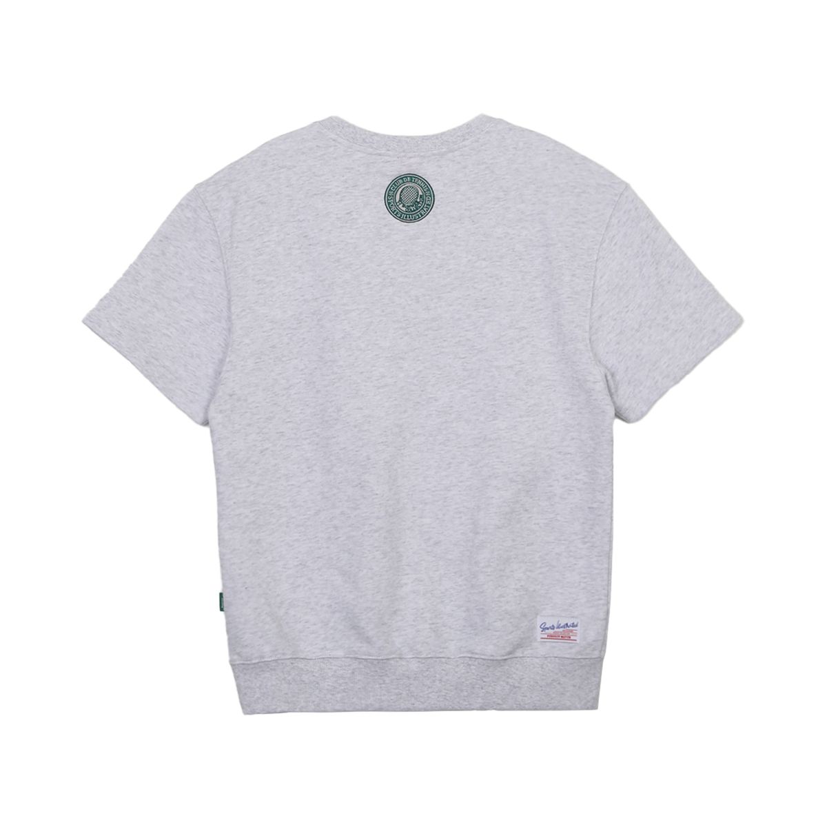 스포츠 일러스트레이티드(SPORTS ILLUSTRATED) TENNIS SWEAT HALF SLEEVE (MELANGE GREY)