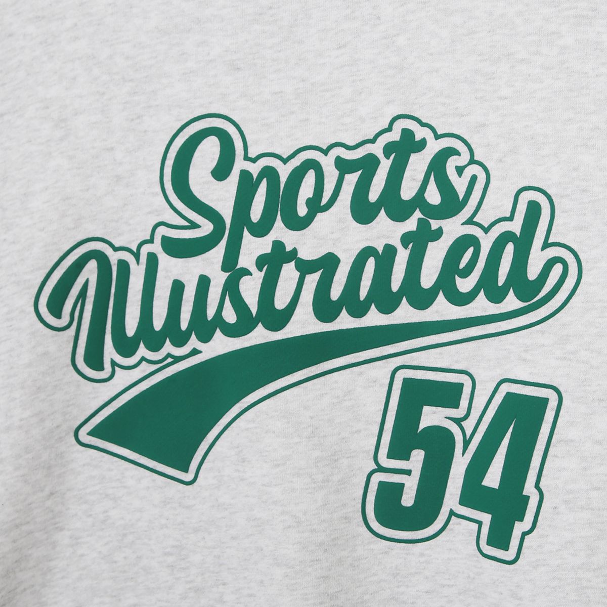 스포츠 일러스트레이티드(SPORTS ILLUSTRATED) TENNIS SWEAT HALF SLEEVE (MELANGE GREY)