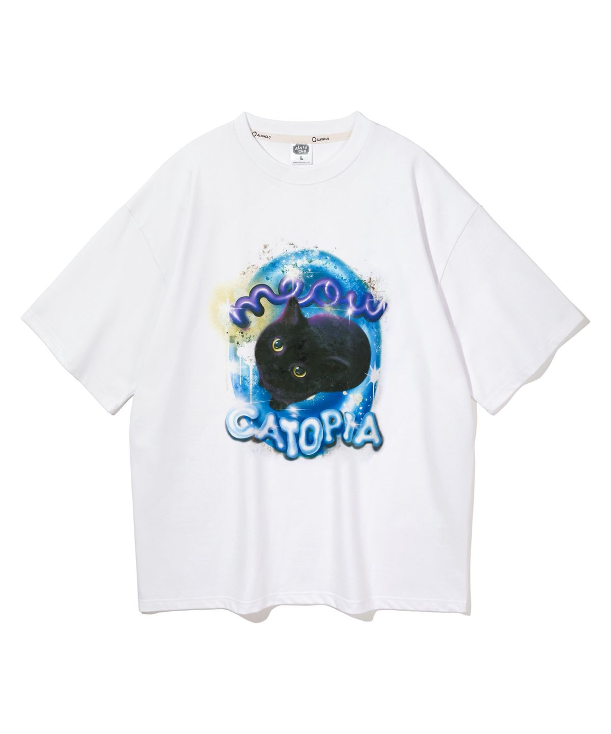 앨빈클로(ALVINCLO) CATOPIA 오버핏 반팔티 AST4535 (3 COLOR)