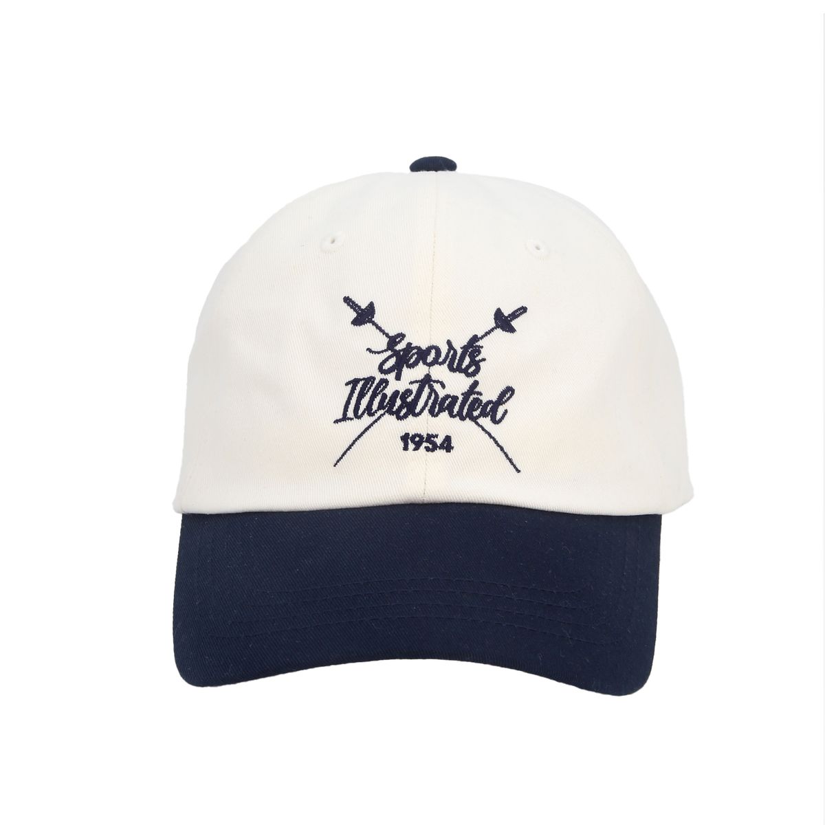 스포츠 일러스트레이티드(SPORTS ILLUSTRATED) FENCING LOGO BALL CAP (NAVY)