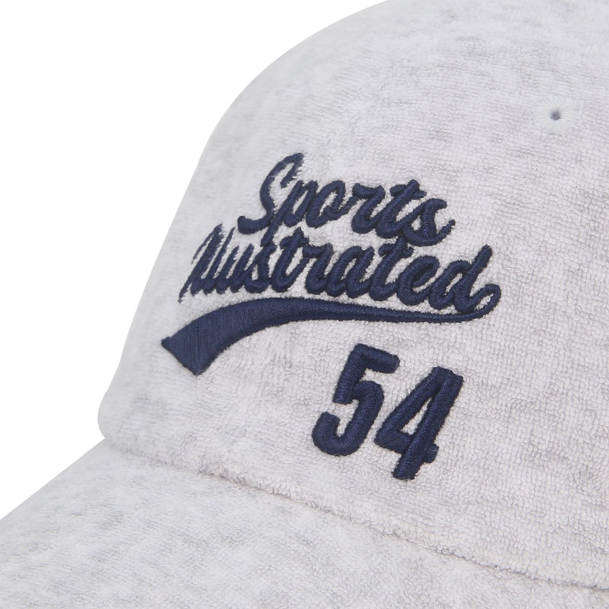 스포츠 일러스트레이티드(SPORTS ILLUSTRATED) TENNIS STACKED LOGO BALL CAP (LIGHT GREY)