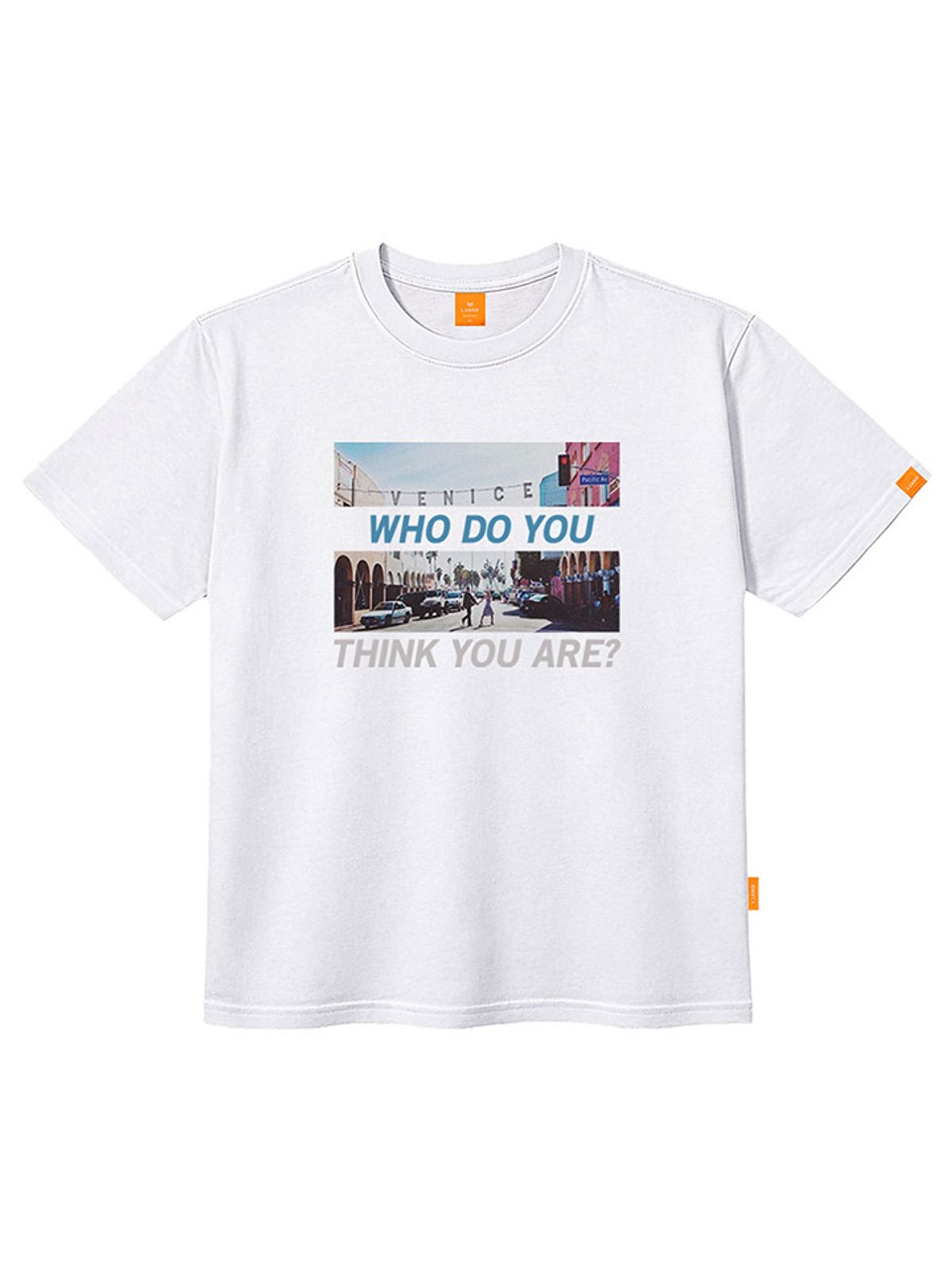 엘라모(LLAMO) 베니스 반팔티셔츠 남녀공용 빅사이즈 S~4XL