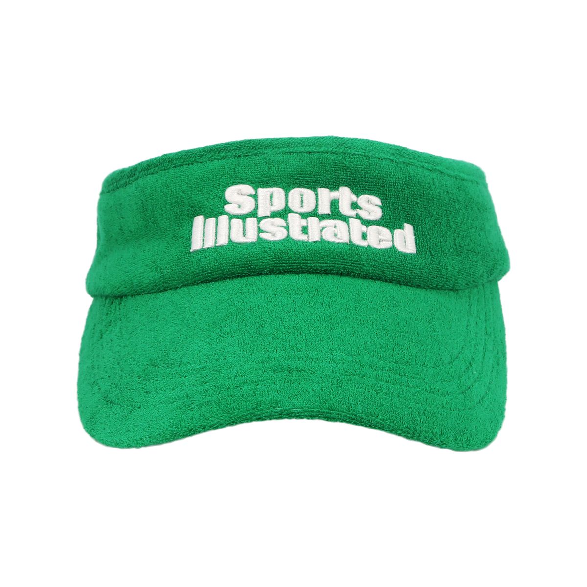 스포츠 일러스트레이티드(SPORTS ILLUSTRATED) TENNIS STACKED LOGO SUN CAP (GREEN)