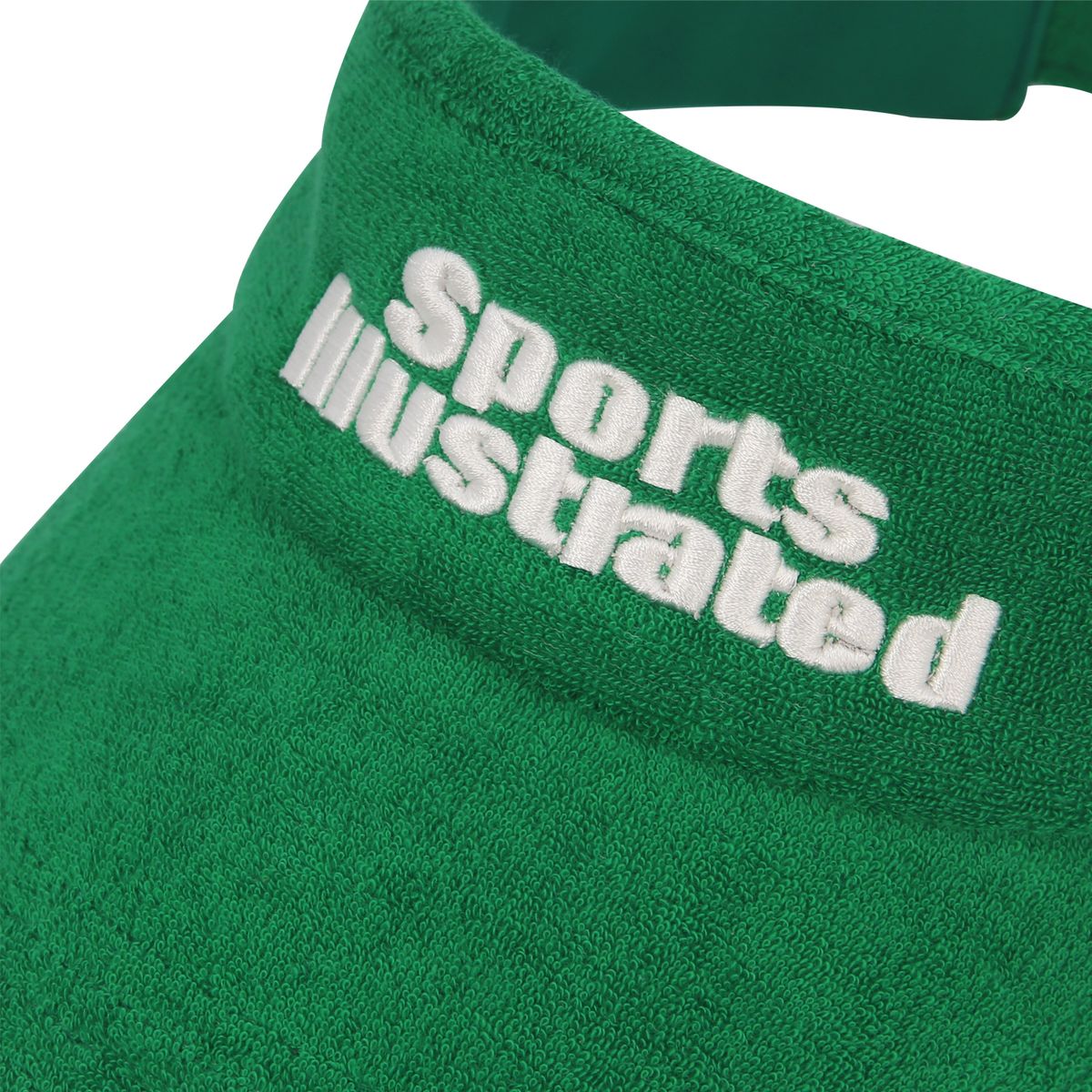 스포츠 일러스트레이티드(SPORTS ILLUSTRATED) TENNIS STACKED LOGO SUN CAP (GREEN)