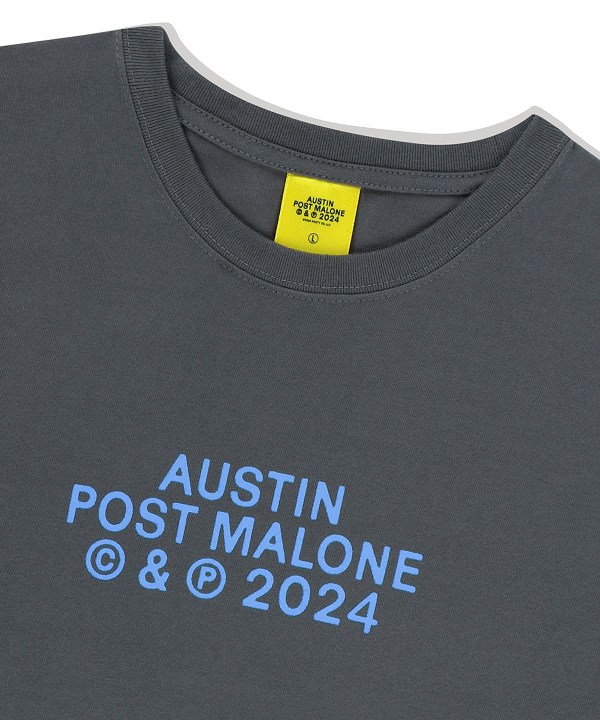 마하그리드(MAHAGRID) HOLD MY BREATH TEE CHARCOAL(MG2EMMT522D)