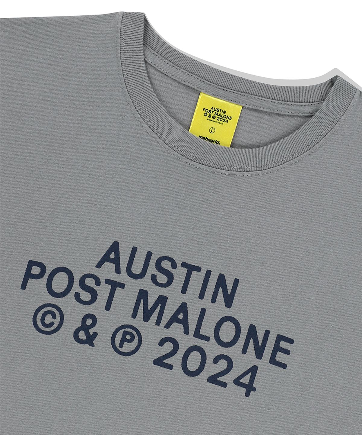 마하그리드(MAHAGRID) SMOKING TOUR TEE GREY(MG2EMMT523D)