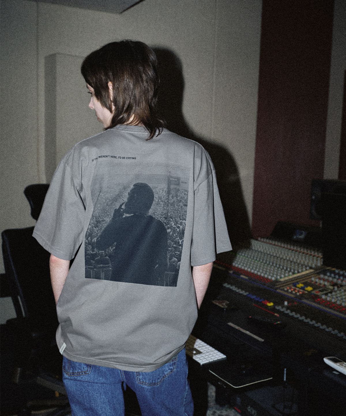 마하그리드(MAHAGRID) SMOKING TOUR TEE GREY(MG2EMMT523D)