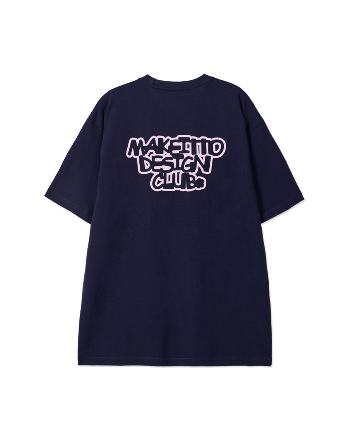 메이킷투(MAKEITTO) [DESIGN CLUB] CREW NECK TEE_NAVY