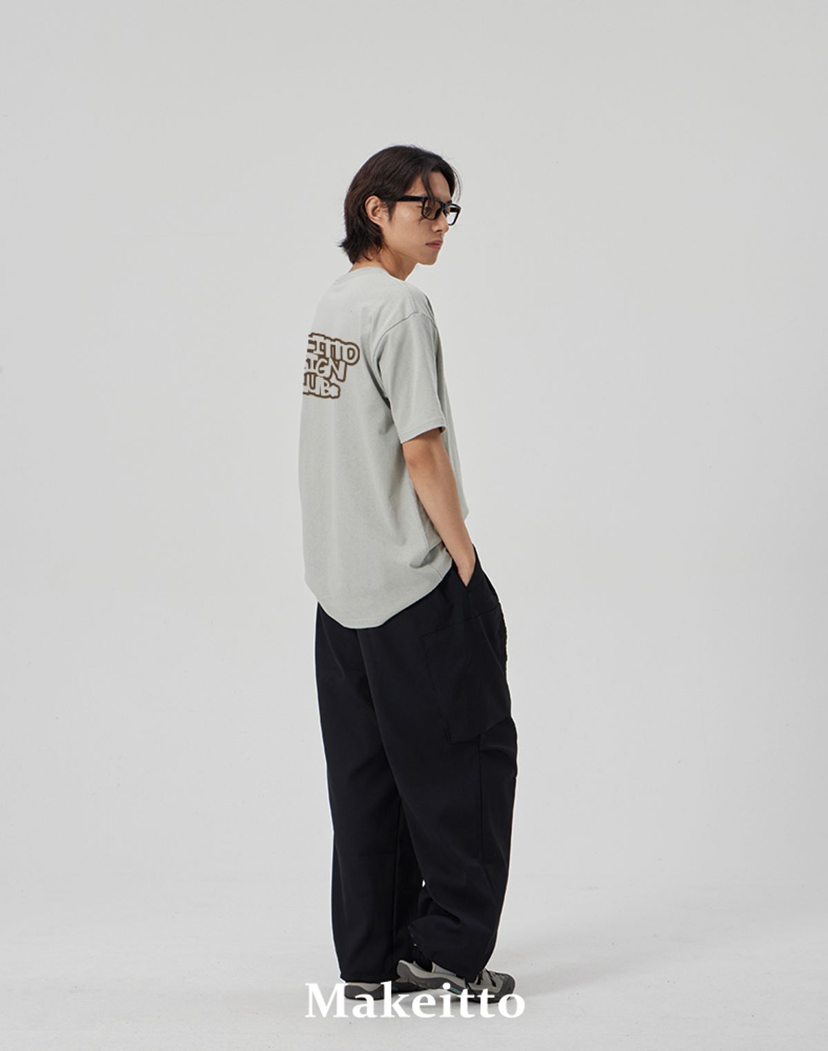 메이킷투(MAKEITTO) [DESIGN CLUB] CREW NECK TEE_MINT