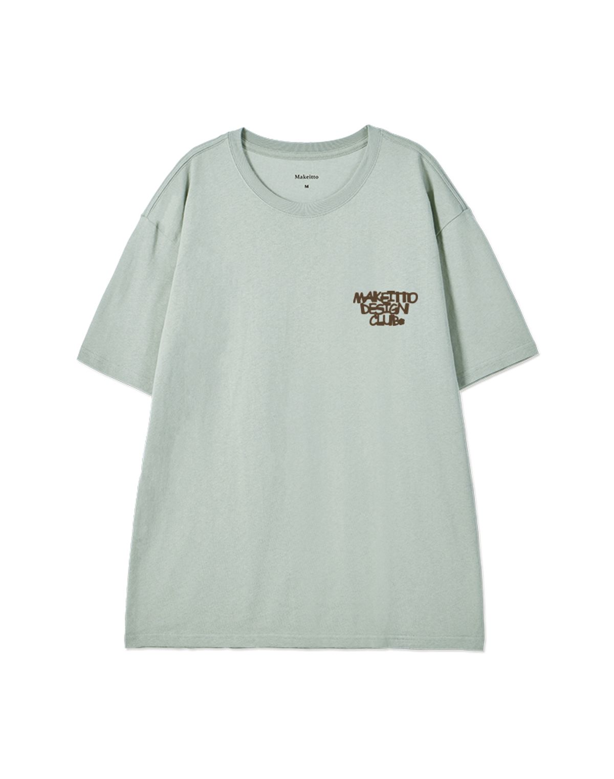 메이킷투(MAKEITTO) [DESIGN CLUB] CREW NECK TEE_MINT