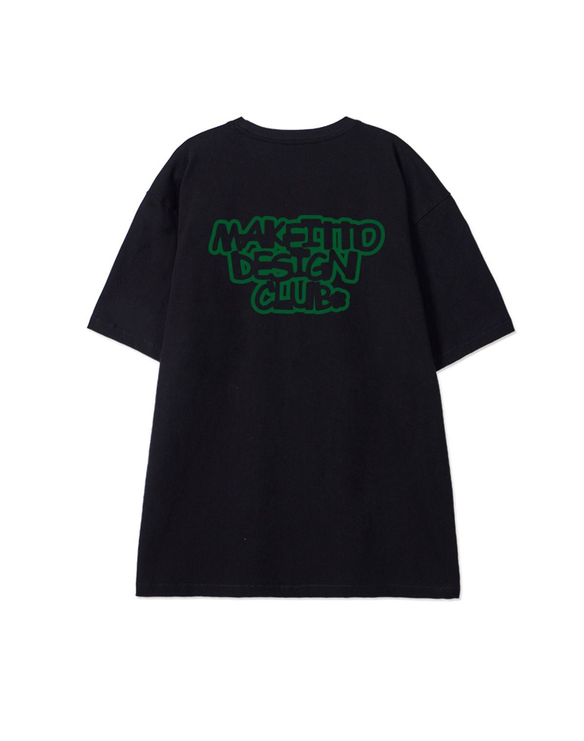 메이킷투(MAKEITTO) [DESIGN CLUB] CREW NECK TEE_BLACK