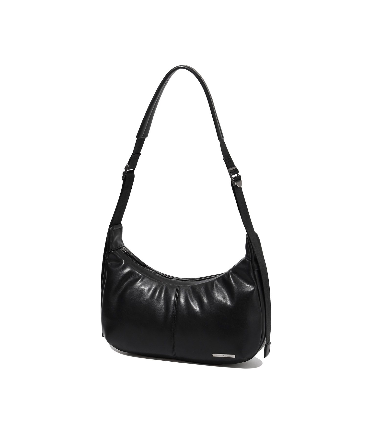 ★韓国人気★COVERNAT★AUTHENTIC MEDIUM LEATHER CROSS BAG MUSINSA | COVERNAT Authentic Medium Crossbody Bag Black