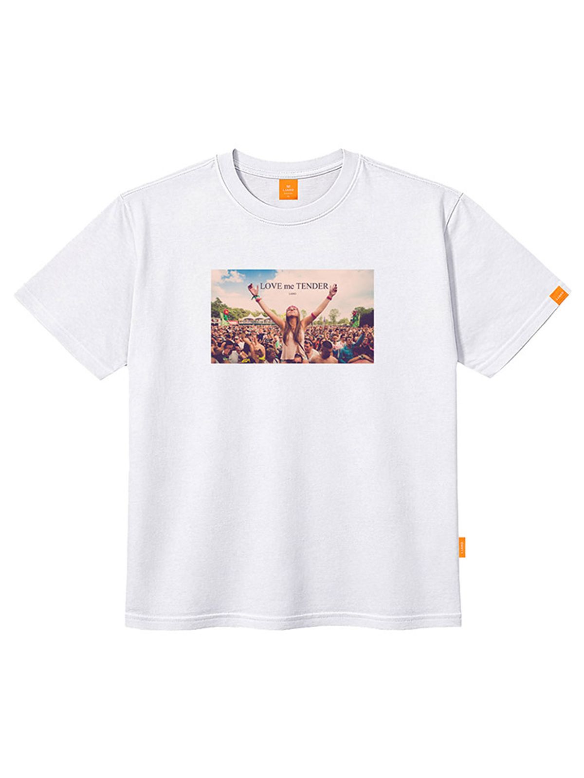엘라모(LLAMO) 러브미텐더 반팔티셔츠 남녀공용 빅사이즈 S~4XL
