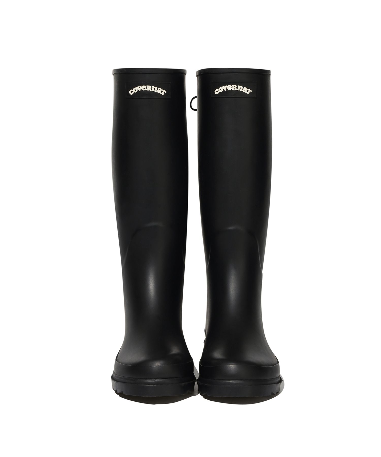 COVERNAT WOMAN ■ Clover Heart Back Lace Up Rain Boots Long MUSINSA公式 | COVERNAT WOMAN Clover Heart Back Lace Up Rain