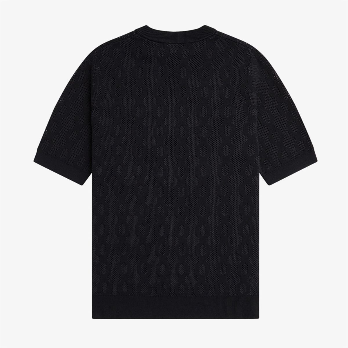 프레드페리(FRED PERRY) [Sharp] 오픈 니트 티셔츠 (102) AFPM2417622-102