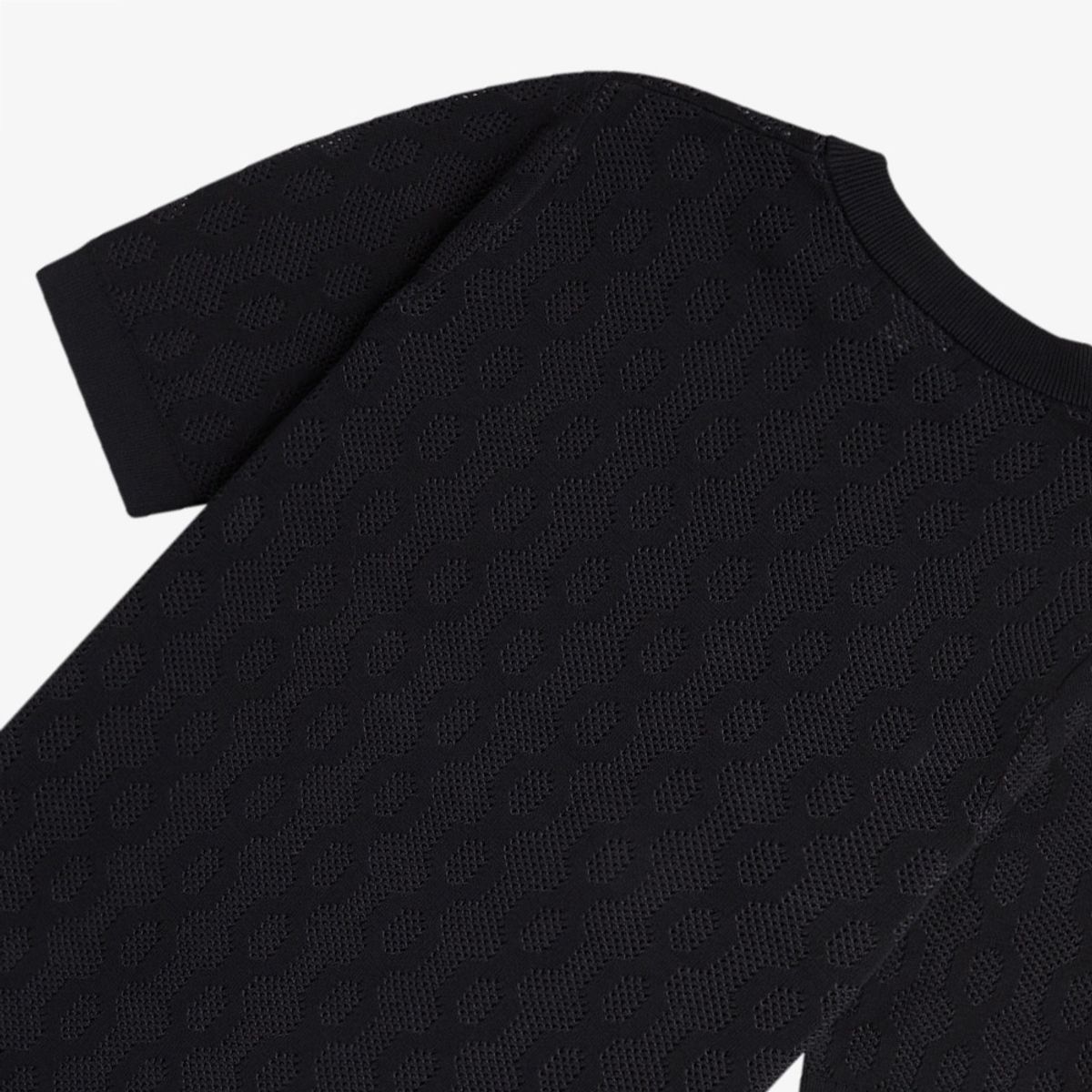 프레드페리(FRED PERRY) [Sharp] 오픈 니트 티셔츠 (102) AFPM2417622-102