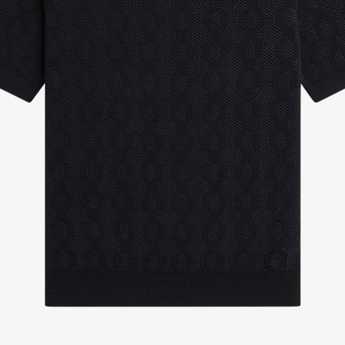 프레드페리(FRED PERRY) [Sharp] 오픈 니트 티셔츠 (102) AFPM2417622-102