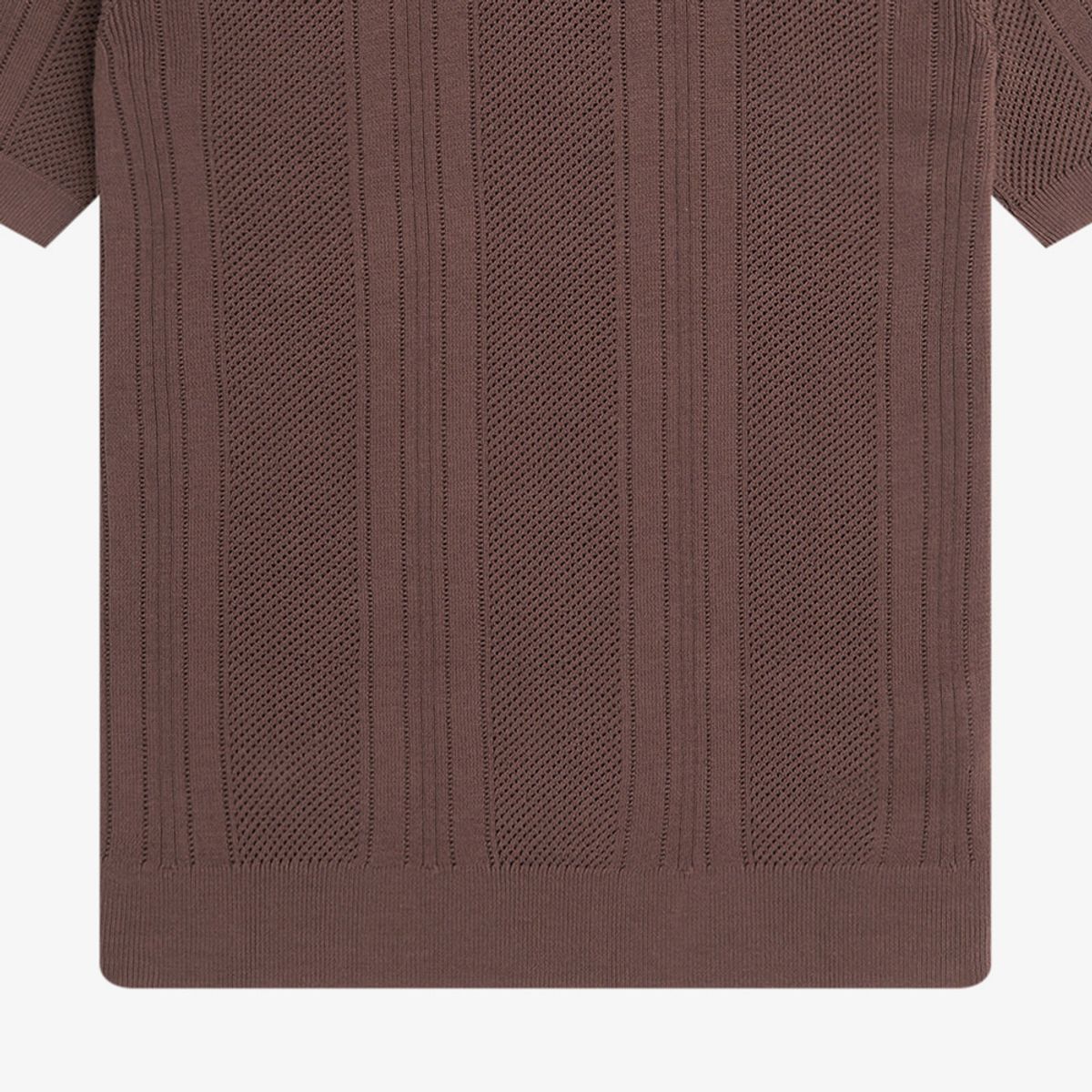 프레드페리(FRED PERRY) [Sharp] 코튼 크로셰 니트 폴로셔츠 (U53) AFPM2417861-U53