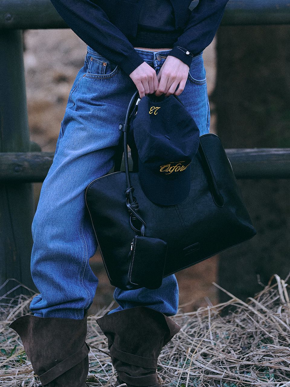 MUSINSA | DENU Marmeldi Bag [Black]