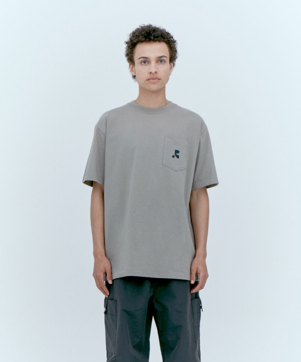 레스트앤레크레이션(REST&RECREATION) POCKET CREWNECK T-SHIRT_KHAKI