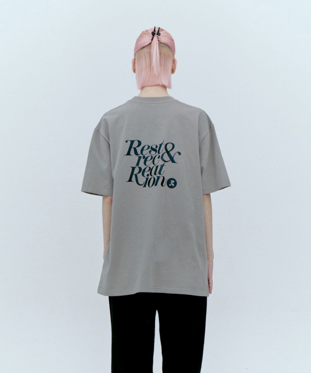 레스트앤레크레이션(REST&RECREATION) POCKET CREWNECK T-SHIRT_KHAKI