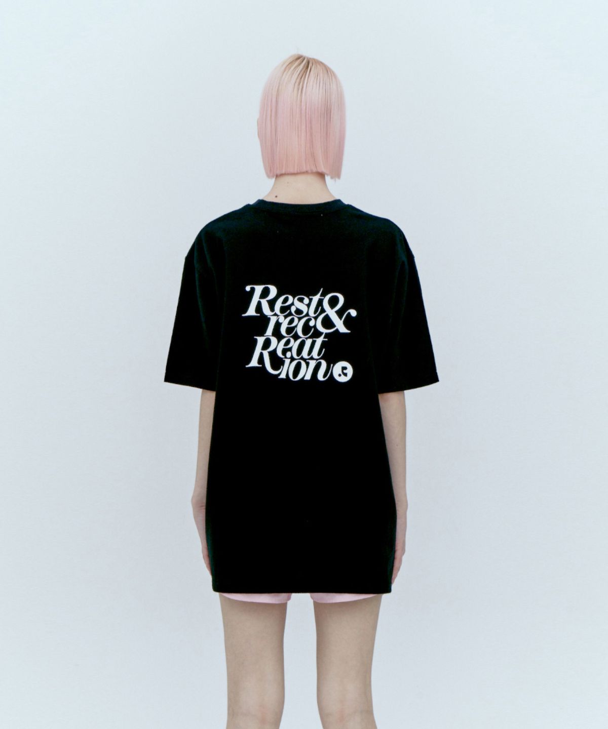 레스트앤레크레이션(REST&RECREATION) POCKET CREWNECK T-SHIRT_BLACK