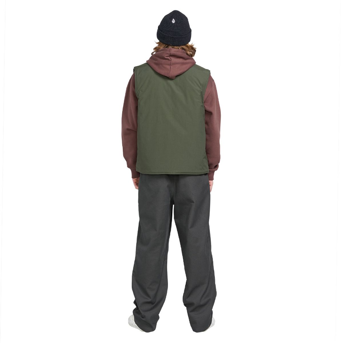 볼컴(VOLCOM) 빌로우 트윌 팬츠(블랙)