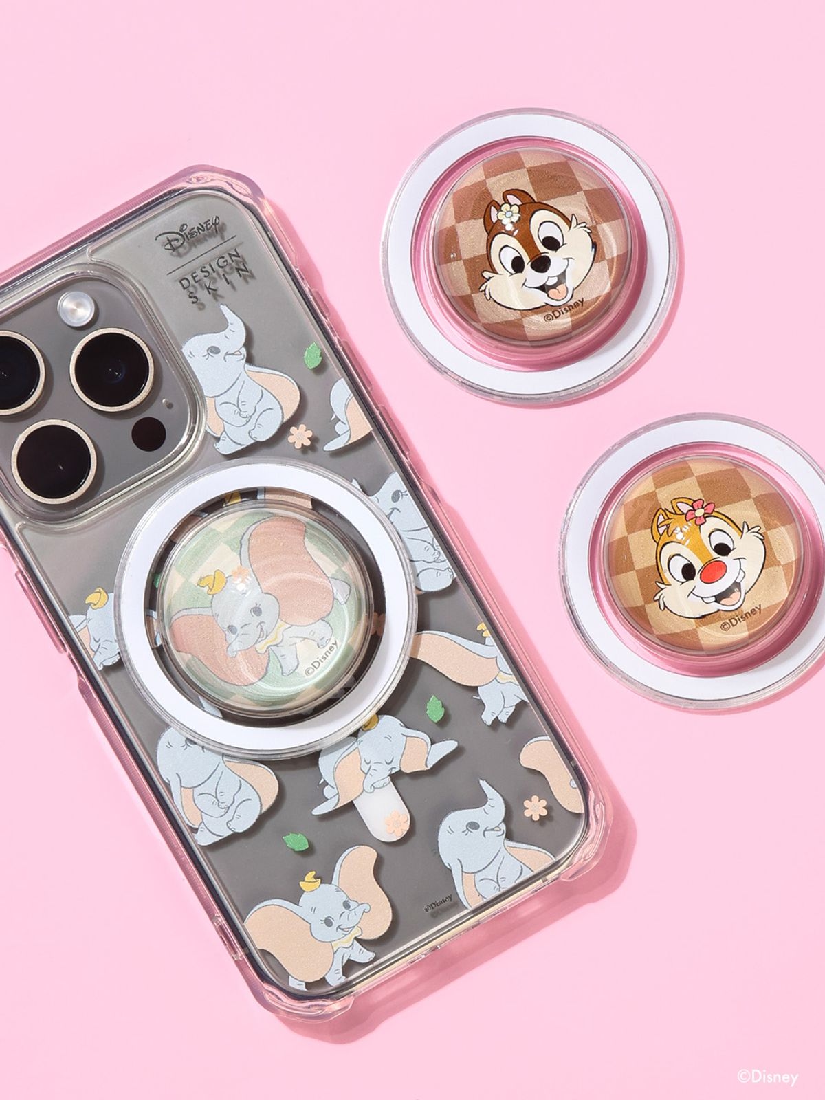 디자인스킨(DESIGNSKIN) 디즈니 맥세이프 구슬톡-덤보