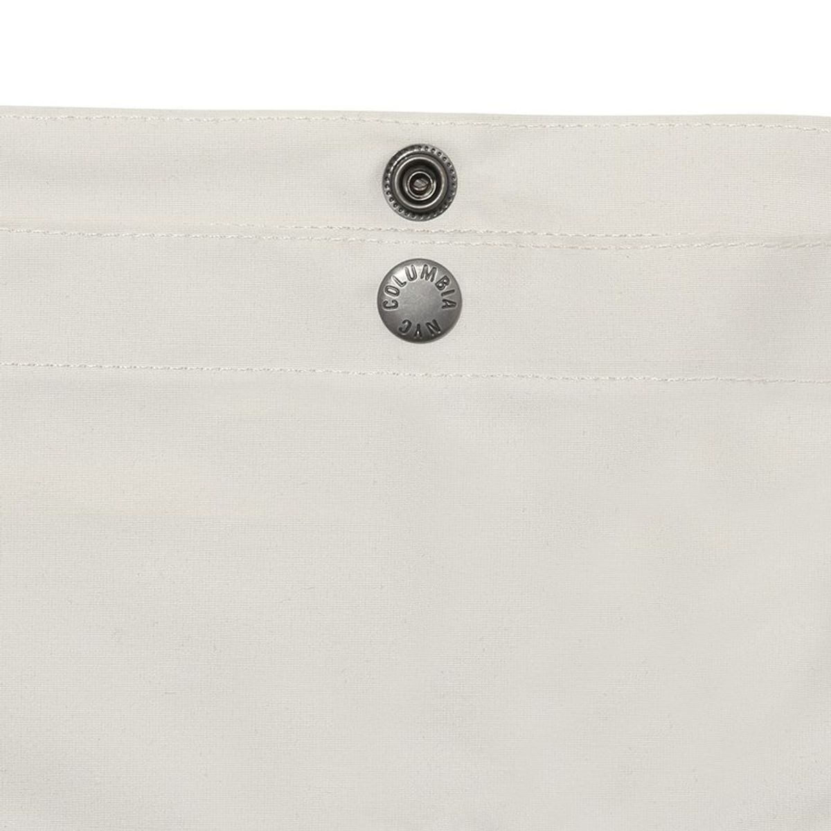 컬럼비아 유니버시티(COLUMBIA UNIVERSITY) SL-LABEL FRONT POCKET CROSS BAG 그레이지