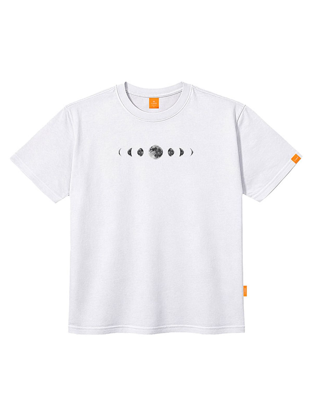 엘라모(LLAMO) 문페이즈 반팔티셔츠 남녀공용 빅사이즈 S~4XL